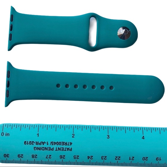 5/$20 NEW TEAL Silicone Sport Band Apple Watch 44/45/49 mm S/M - Picture 3 of 8